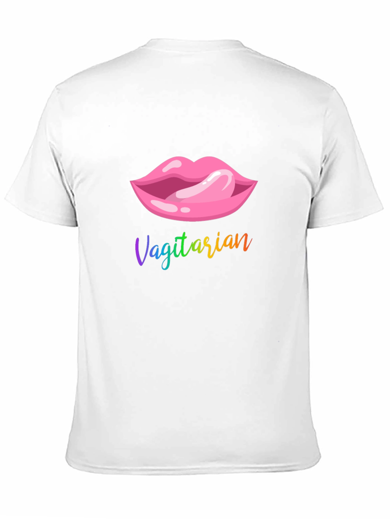 Vagitarian Lips Graphic T-Shirt
