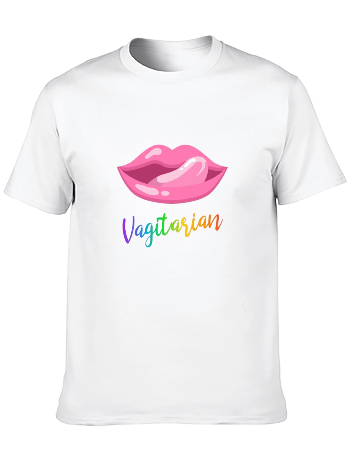 Vagitarian Lips Graphic T-Shirt