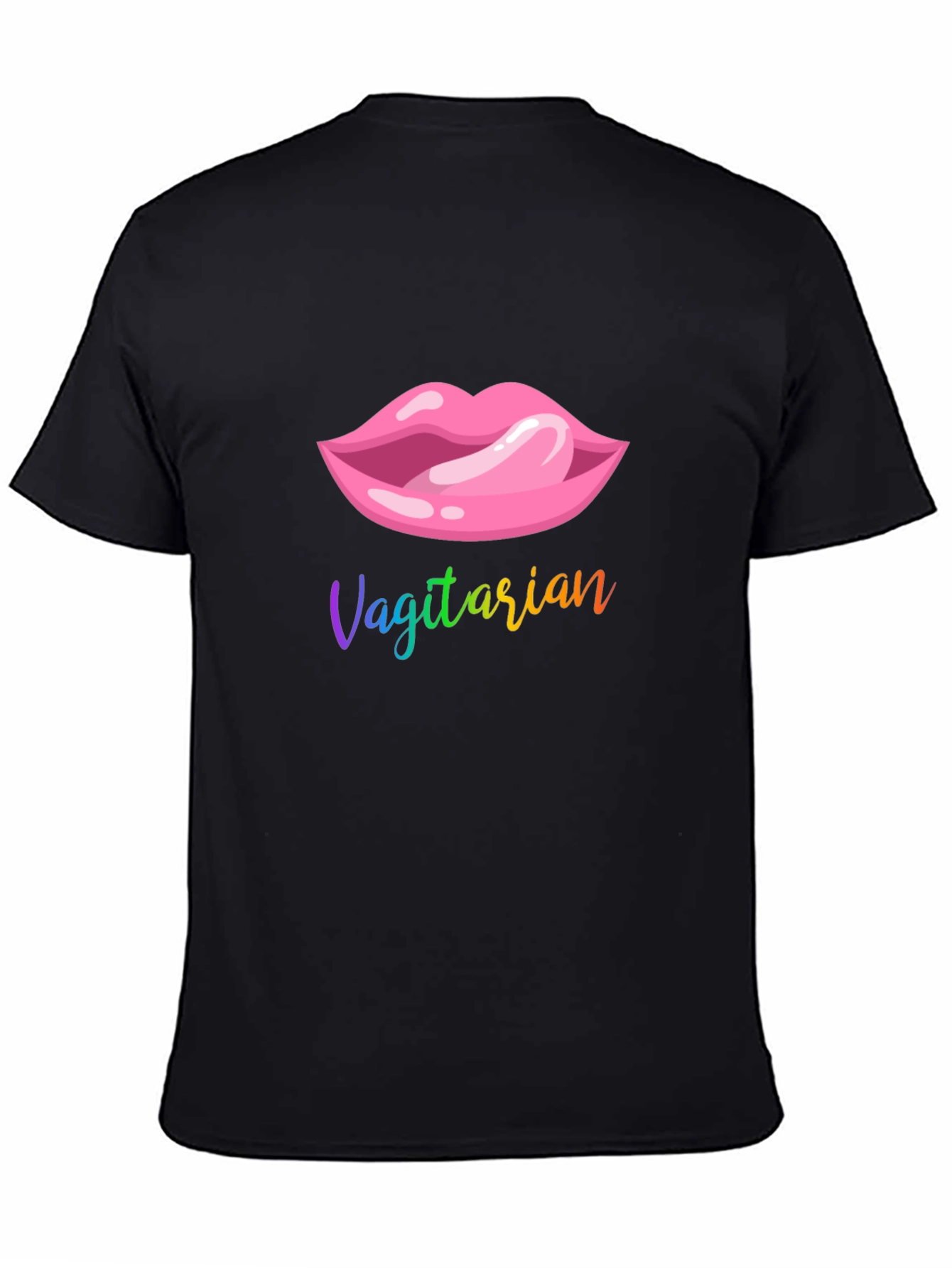Vagitarian Lips Graphic T-Shirt