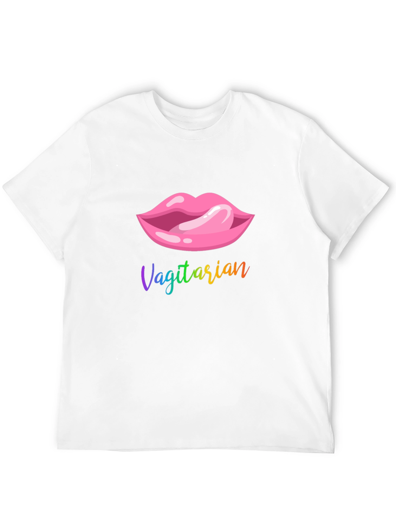 Vagitarian Lips Graphic T-Shirt