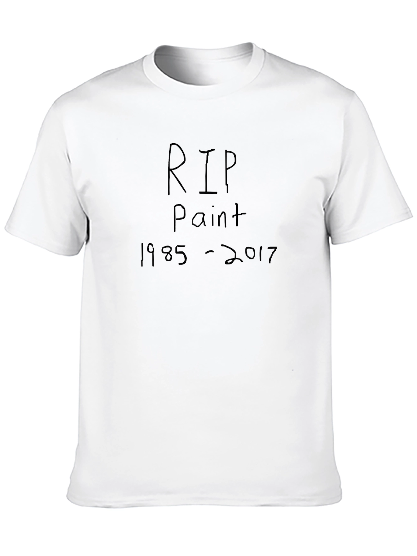 RIP Paint T-Shirt - MS Paint Tribute Graphic Tee