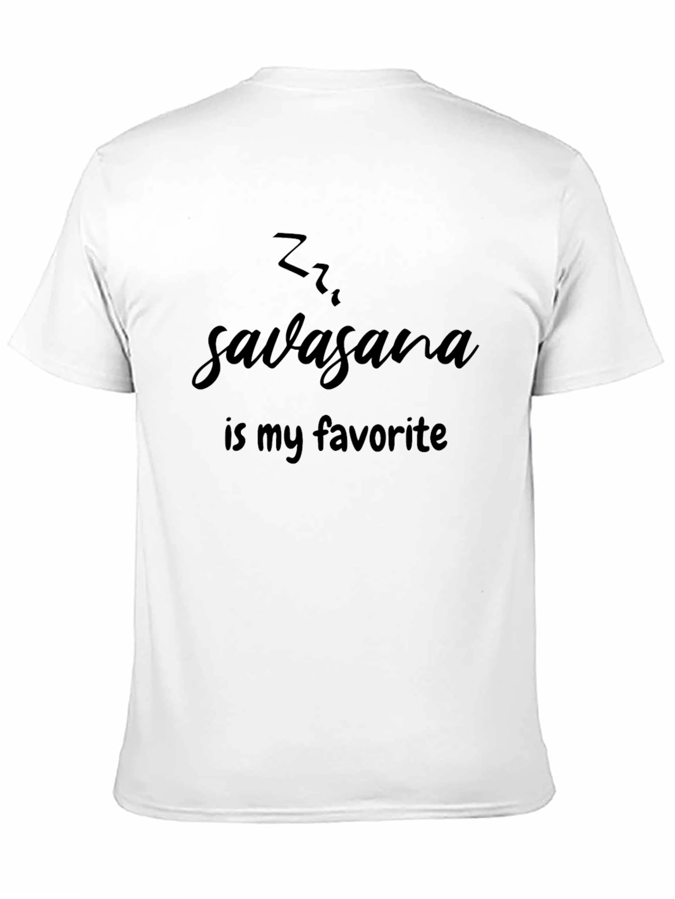 Savasana Favorite Yoga Black T-Shirt