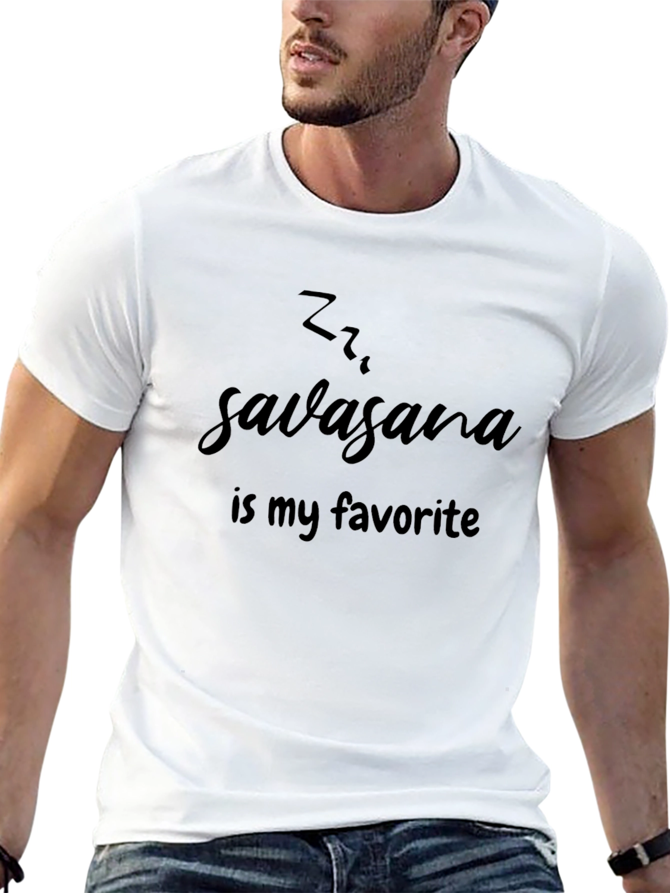 Savasana Favorite Yoga Black T-Shirt