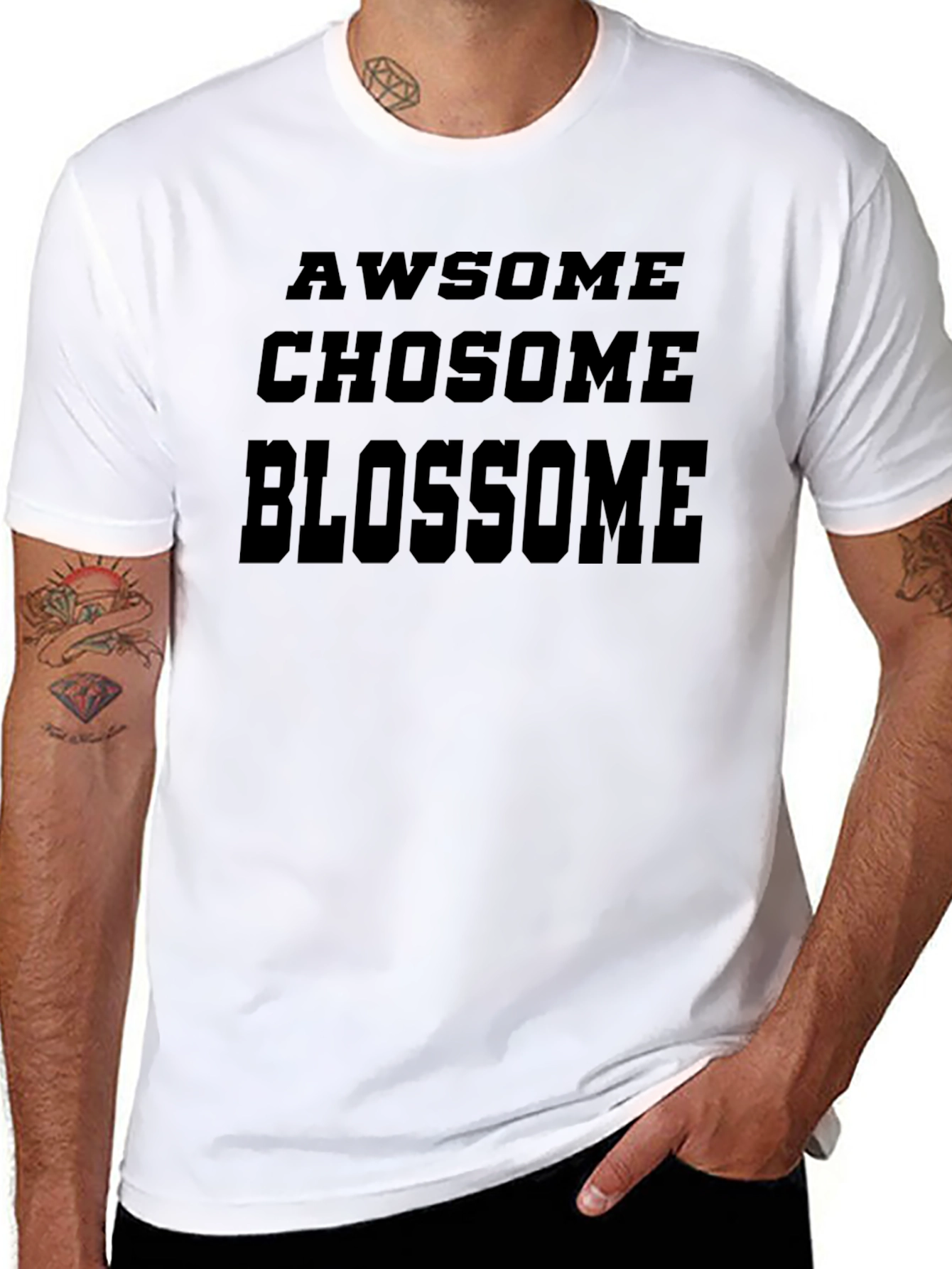 Awesome Chosome Blossom Graphic Tee