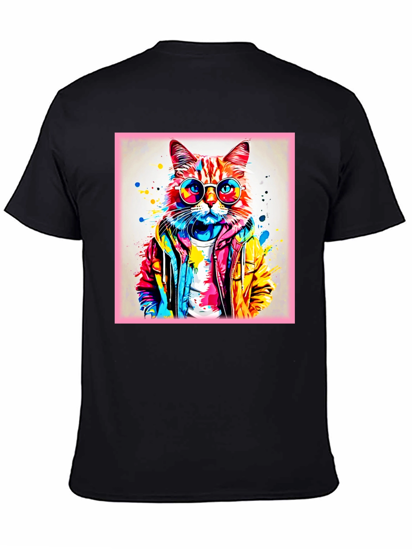 Cool Cat T-Shirt - Graphic Tee for Men