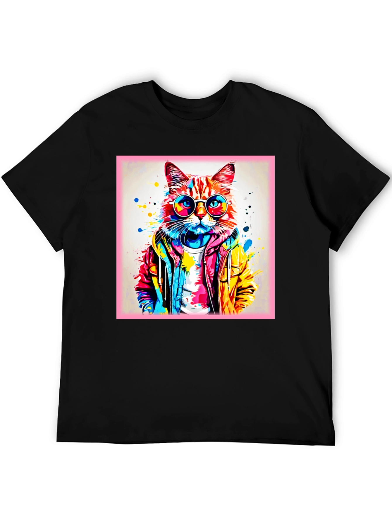 Cool Cat T-Shirt - Graphic Tee for Men