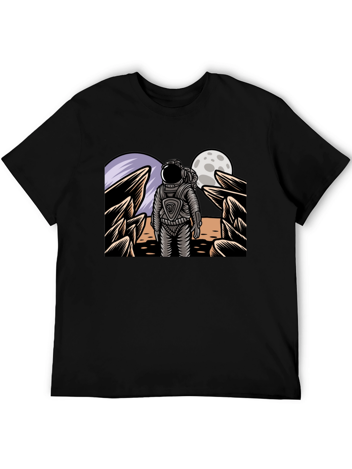 Astronaut Graphic Tee - Space Explorer T-Shirt
