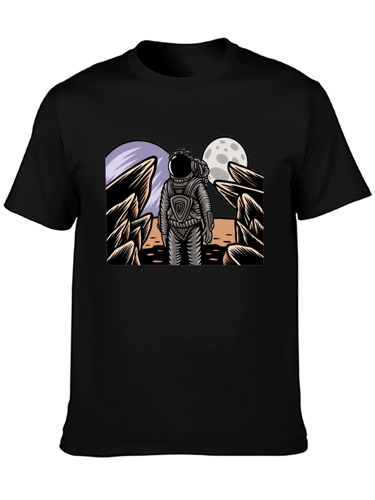 Astronaut Graphic Tee - Space Explorer T-Shirt