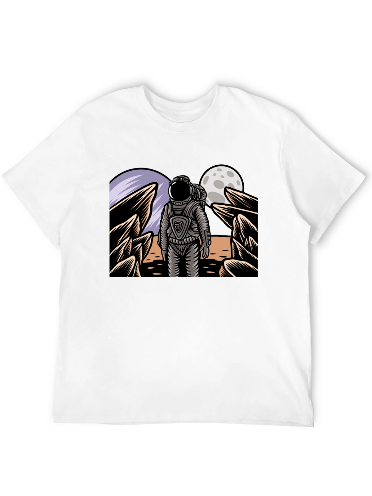 Astronaut Graphic Tee - Space Explorer T-Shirt