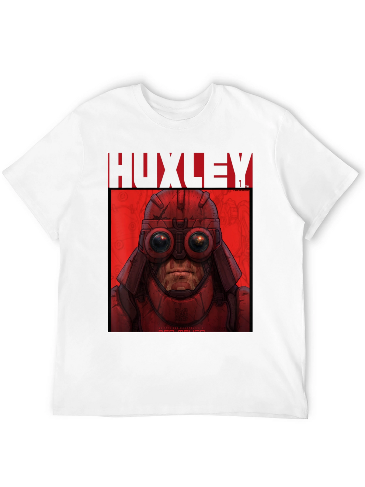 HUXLEY Red MAU MAU Graphic T-Shirt