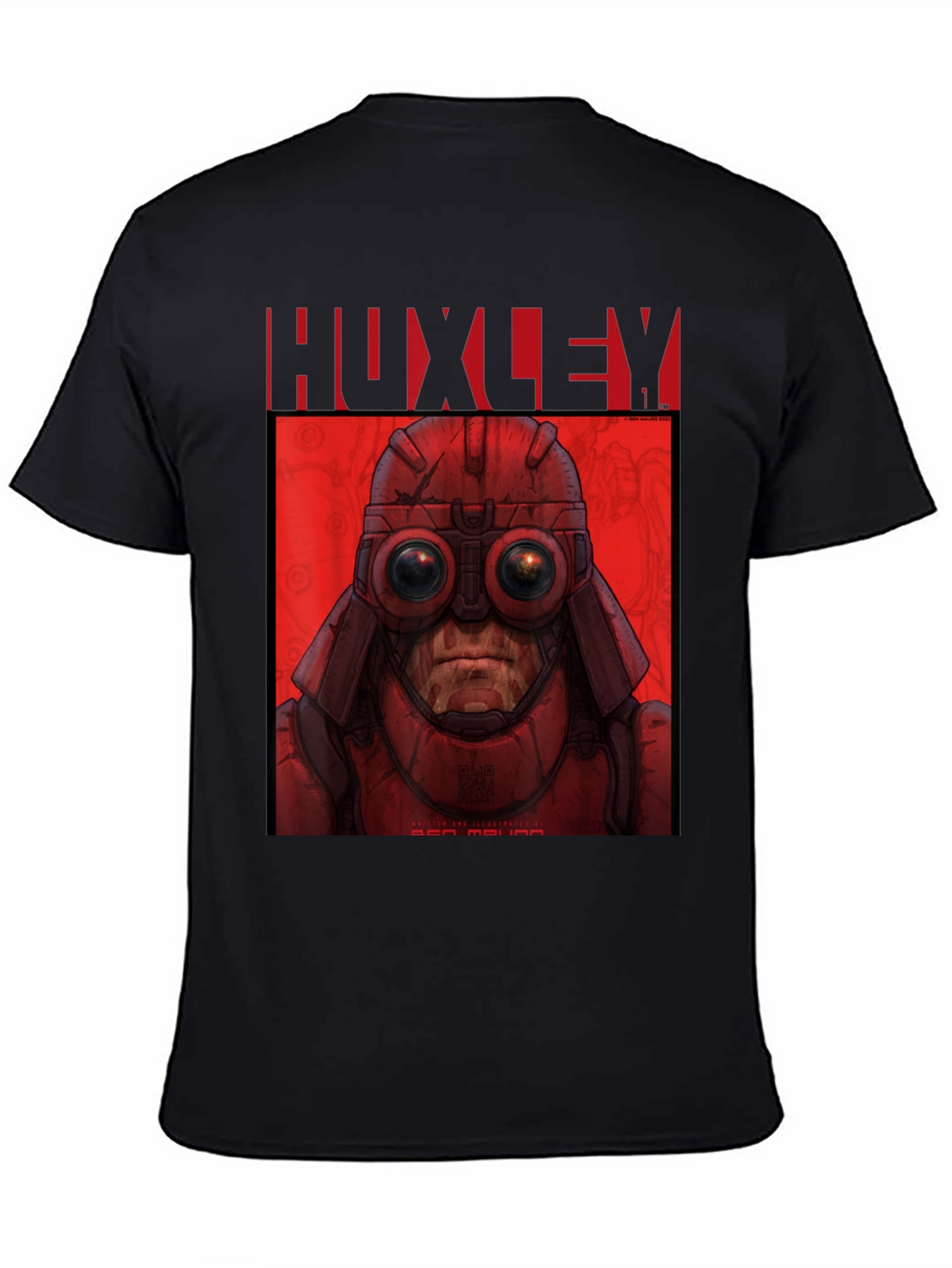 HUXLEY Red MAU MAU Graphic T-Shirt