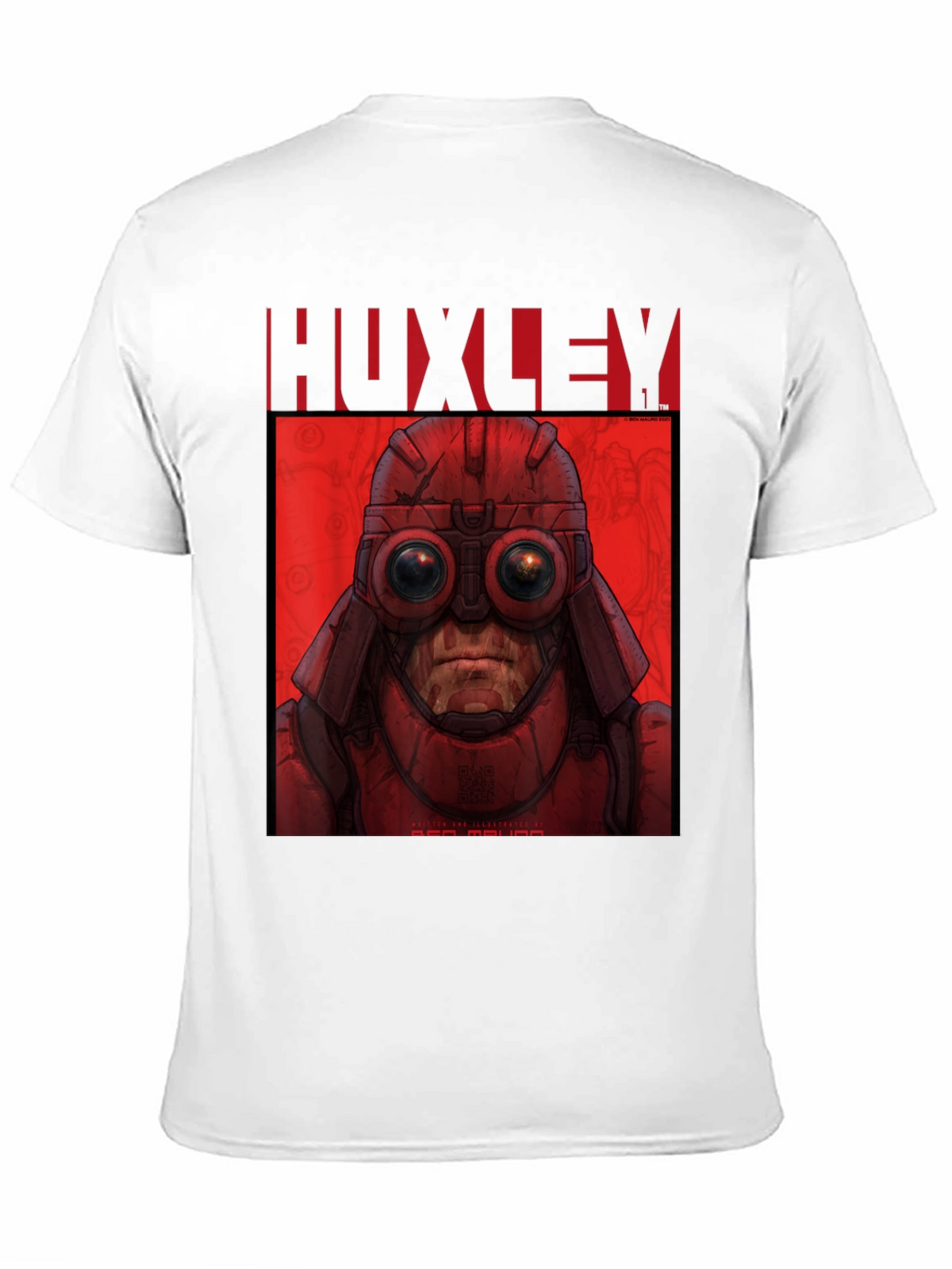 HUXLEY Red MAU MAU Graphic T-Shirt