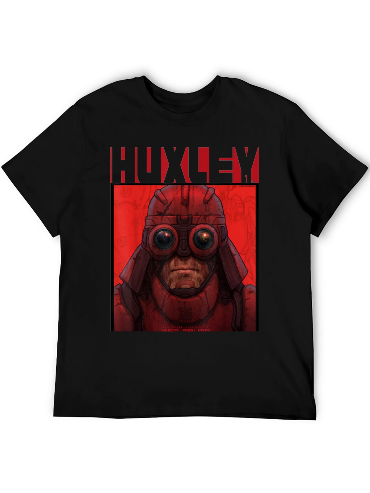 HUXLEY Red MAU MAU Graphic T-Shirt