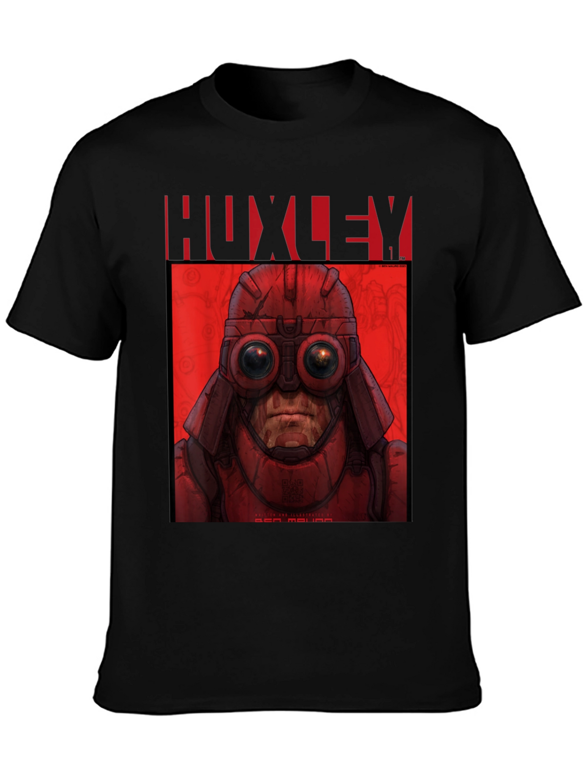 HUXLEY Red MAU MAU Graphic T-Shirt
