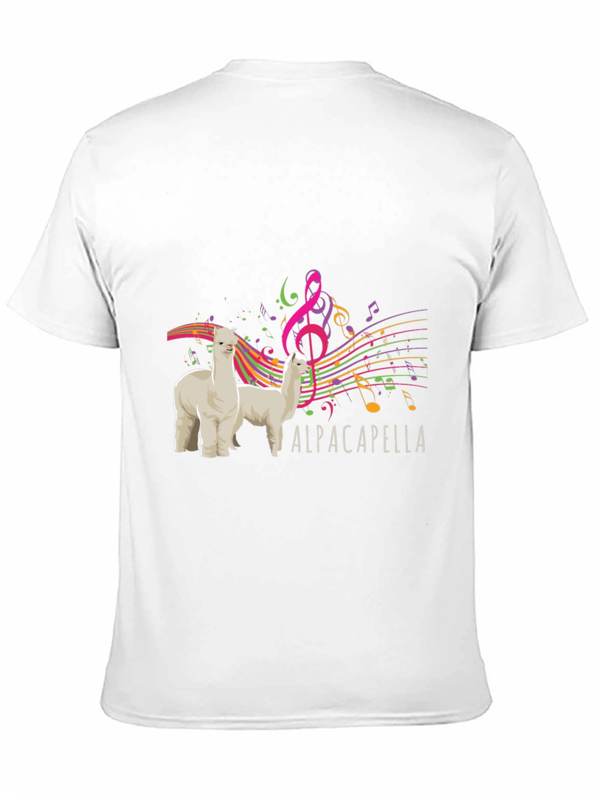 Alpacapella Music Lover T-Shirt