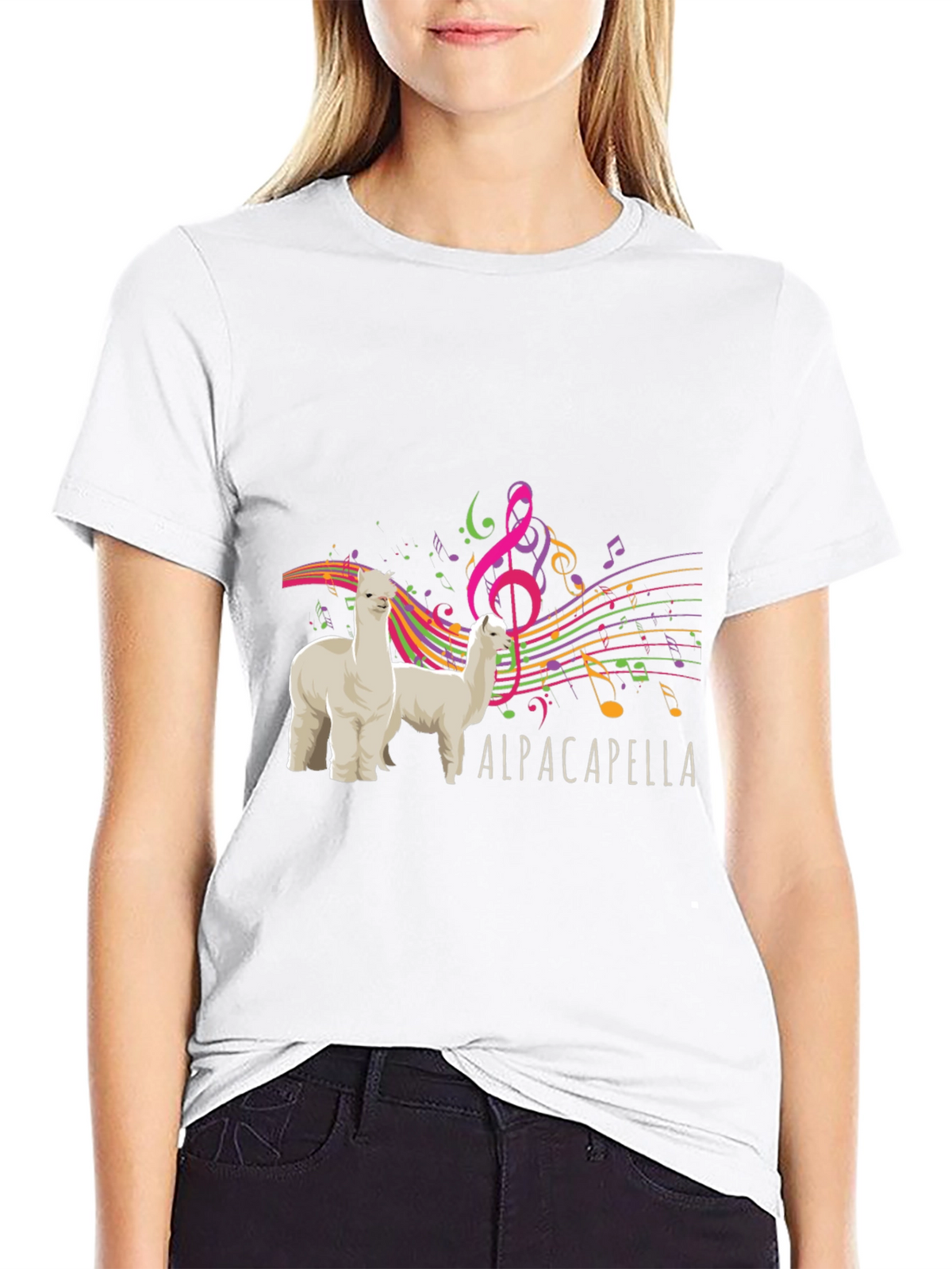 Alpacapella Music Lover T-Shirt