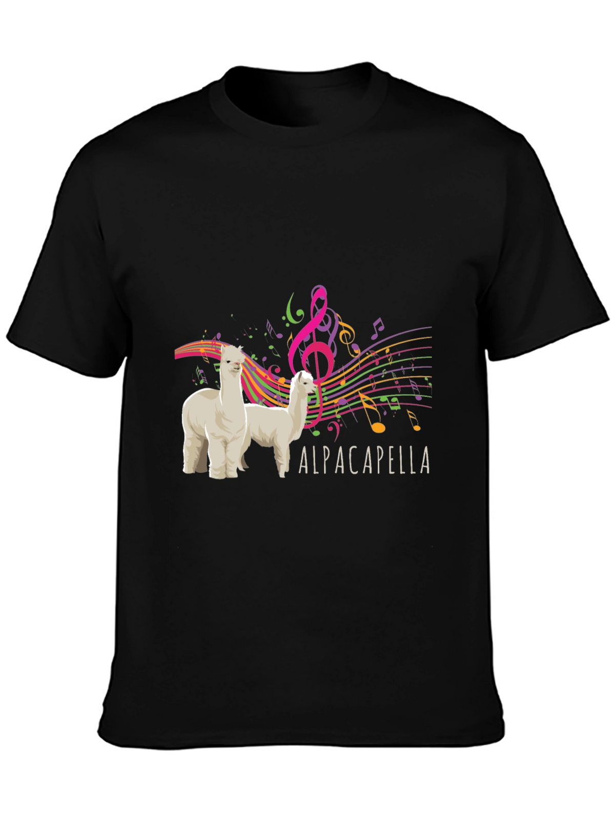 Alpacapella Music Lover T-Shirt