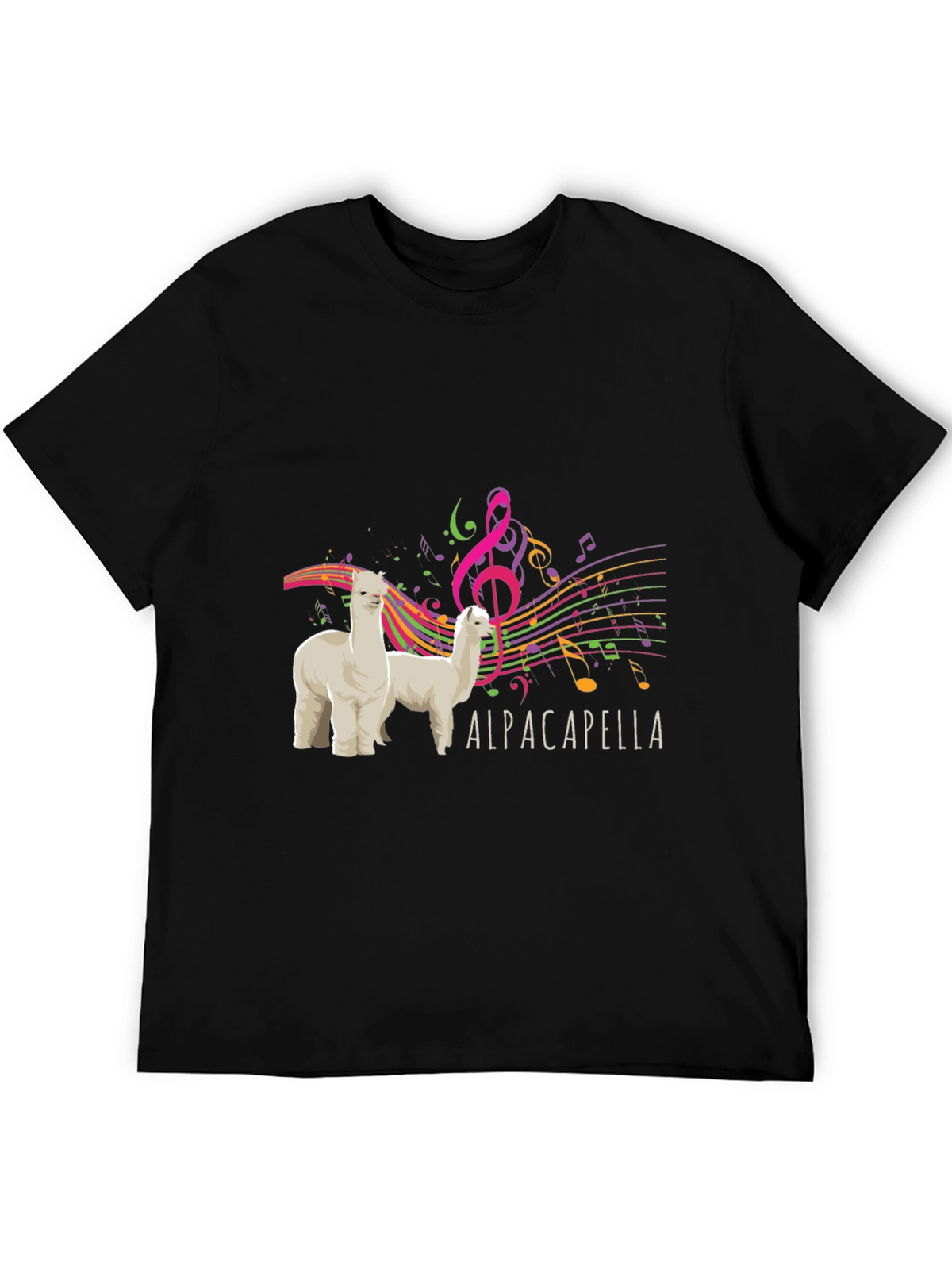 Alpacapella Music Lover T-Shirt