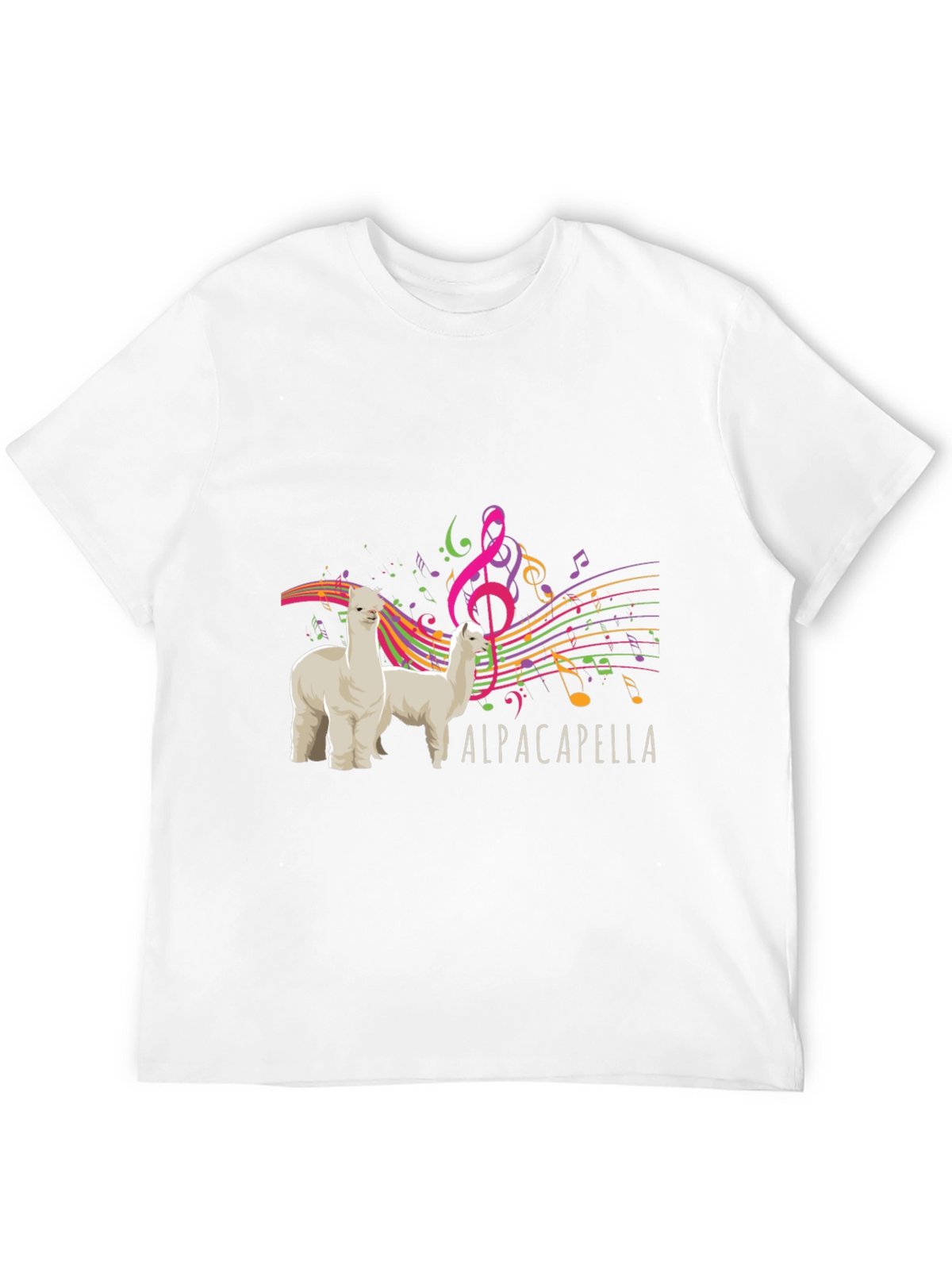 Alpacapella Music Lover T-Shirt