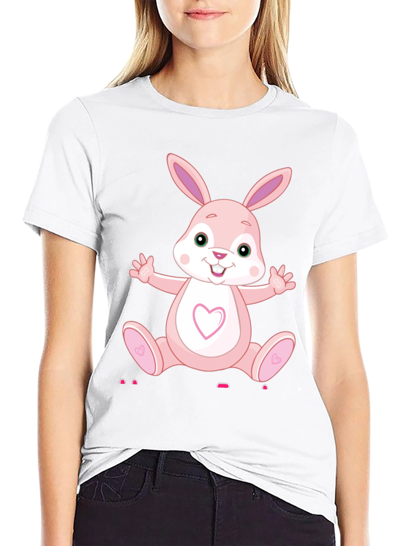 Bunny Heart Graphic Tee