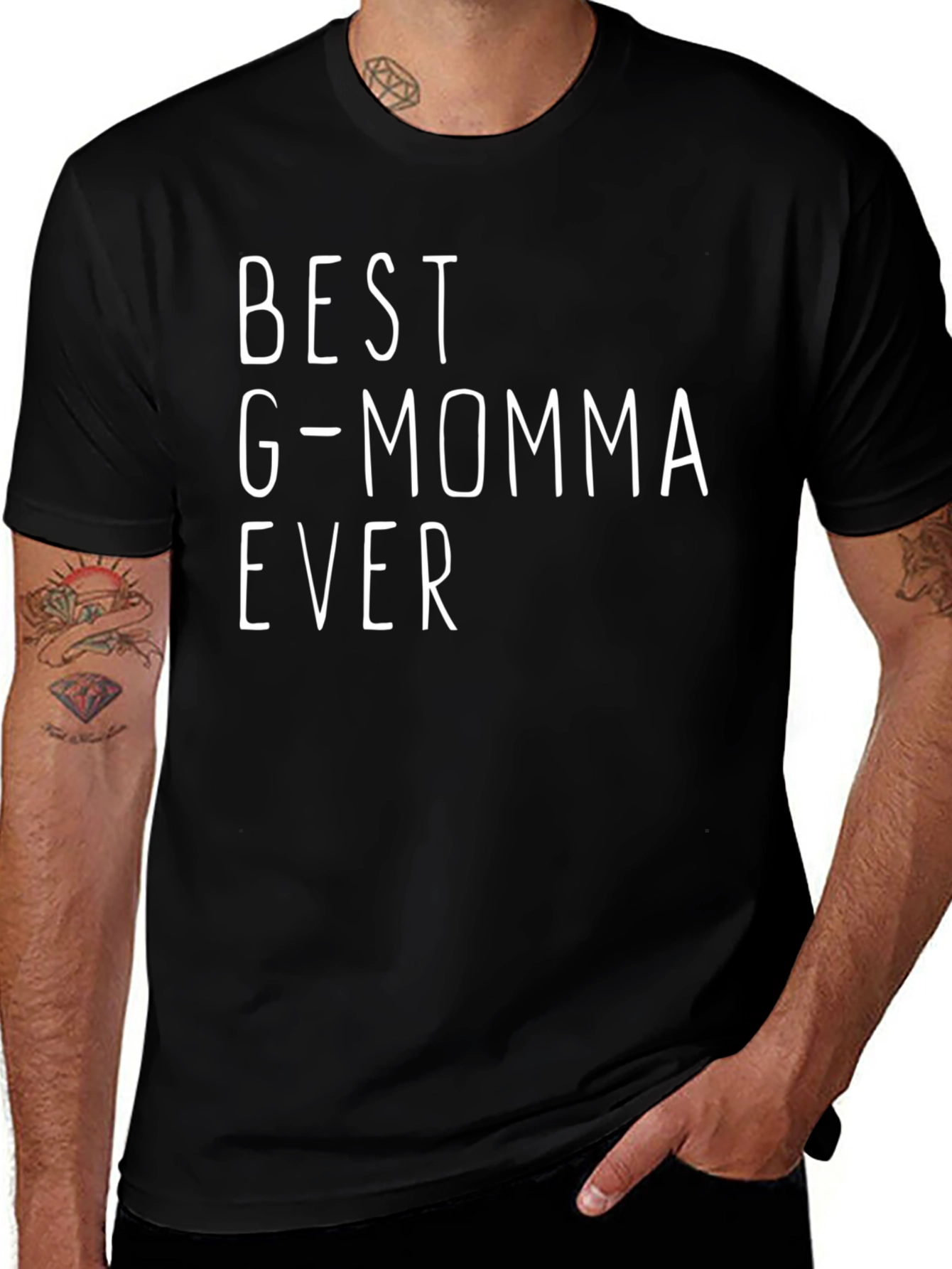 Best G-Momma Ever T-Shirt - Black