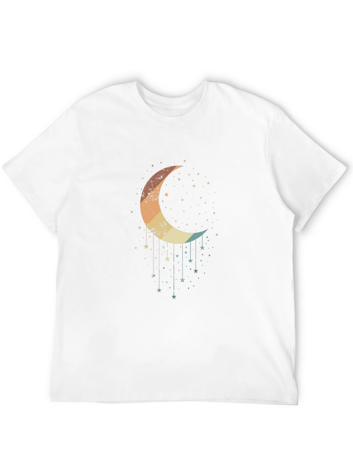 Crescent Moon & Stars Graphic Tee - Unisex
