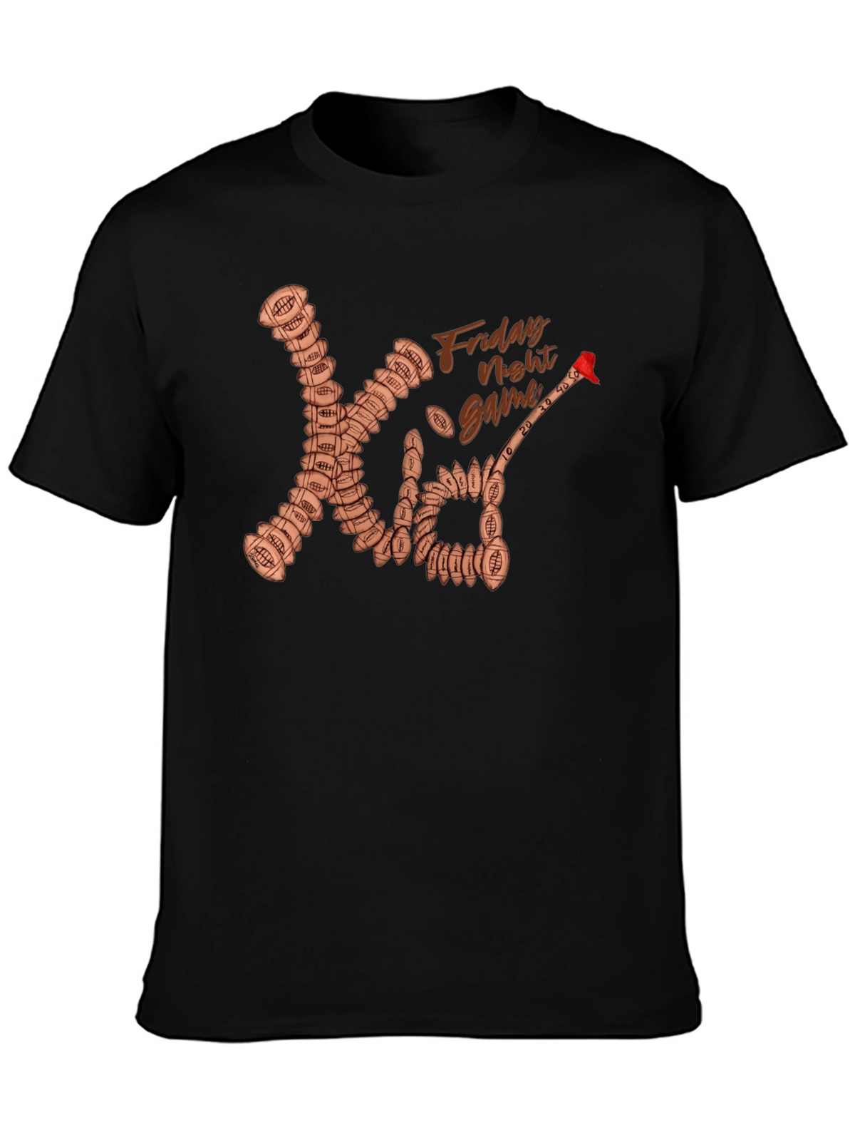 Friday Night Game Football T-Shirt