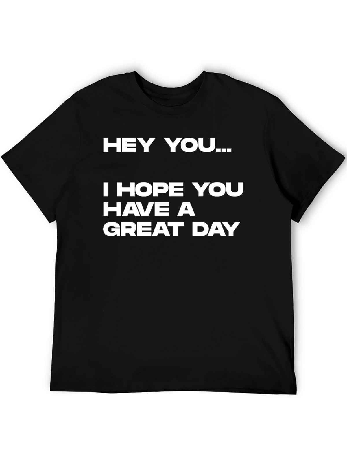 Hey You! Graphic Print Tee