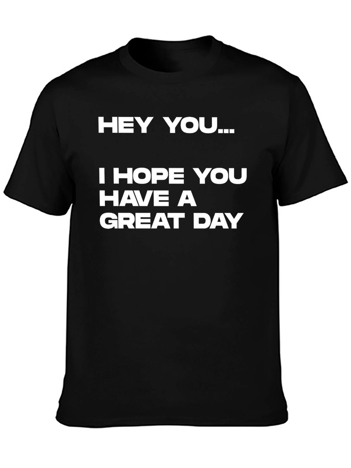 Hey You! Graphic Print Tee