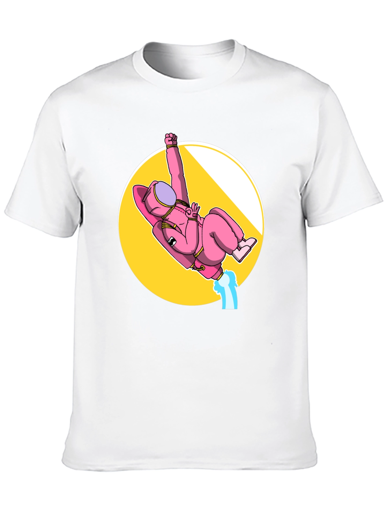 Pink Astronaut Among Us T-Shirt