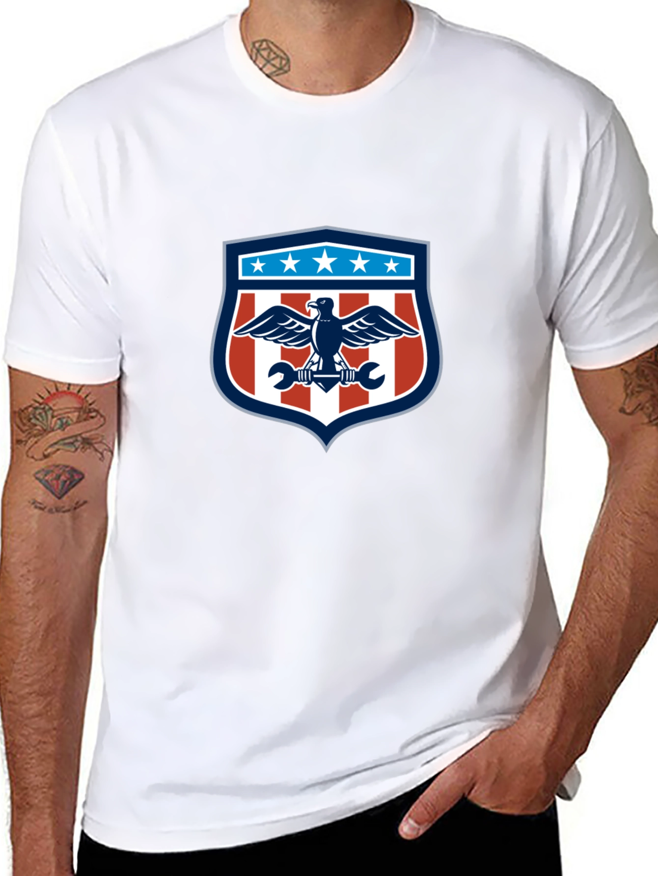 American Eagle Mechanic Graphic T-Shirt