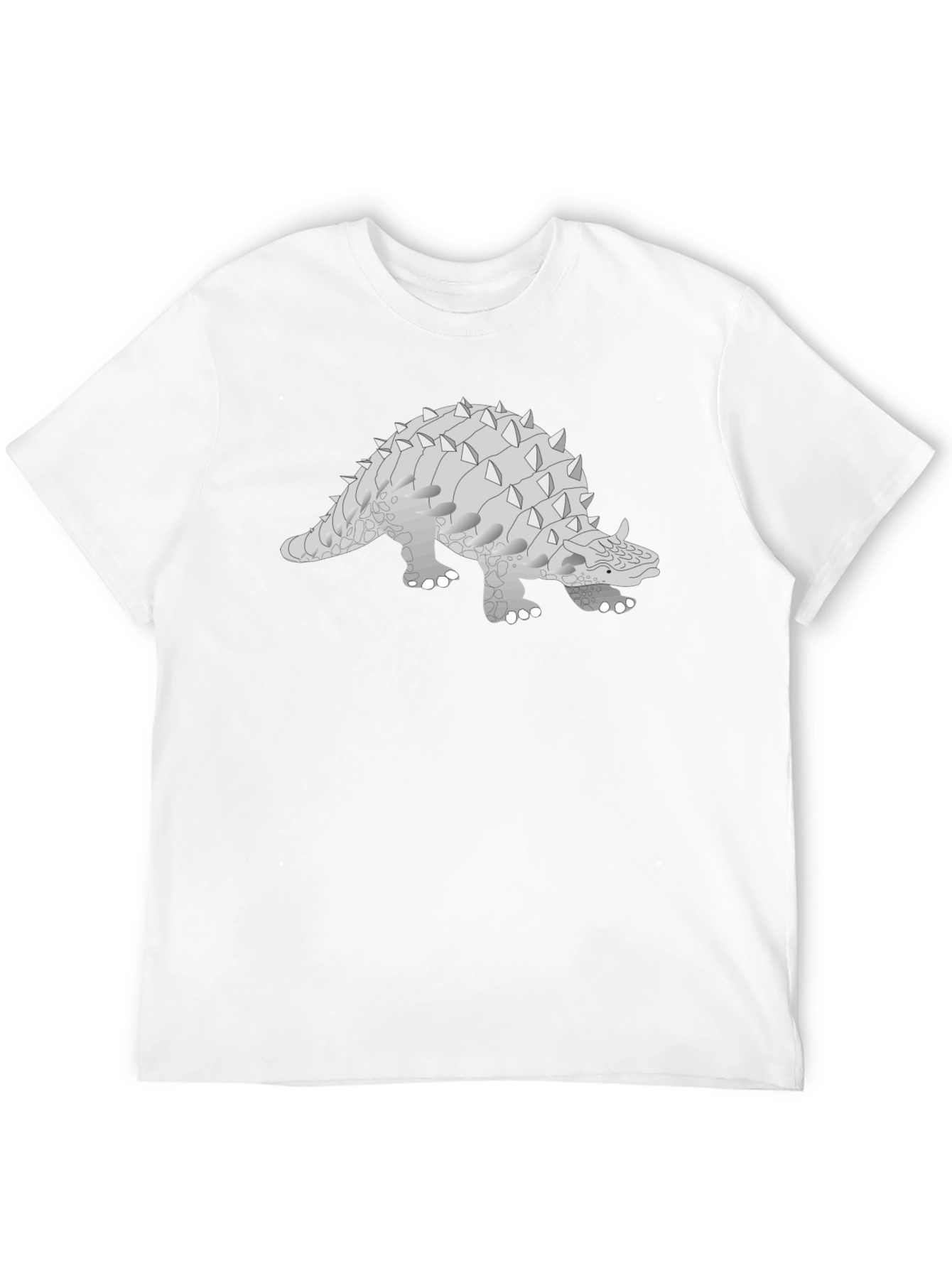 Ankylosaurus Graphic Tee - Dinosaur Lovers Shirt