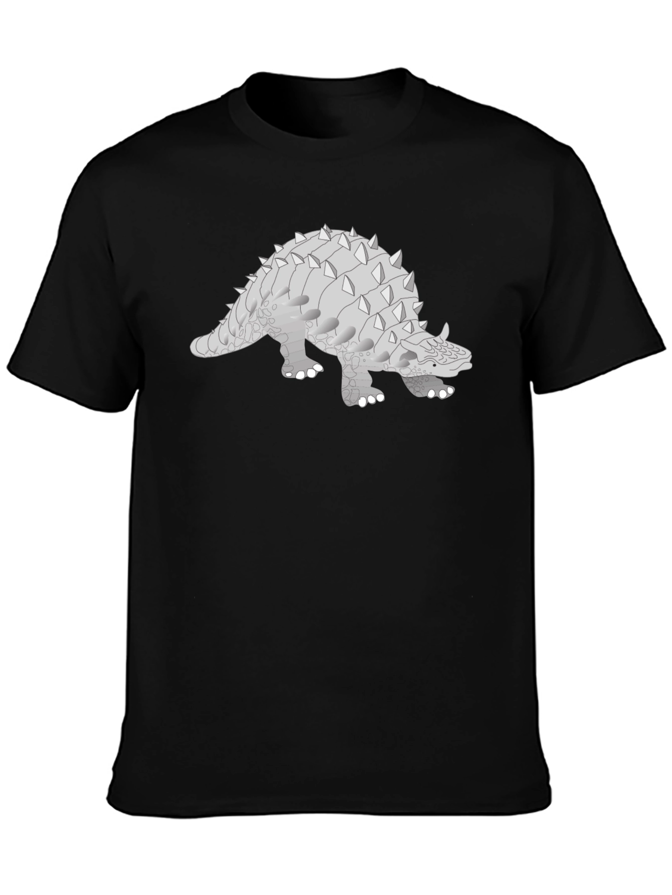 Ankylosaurus Graphic Tee - Dinosaur Lovers Shirt