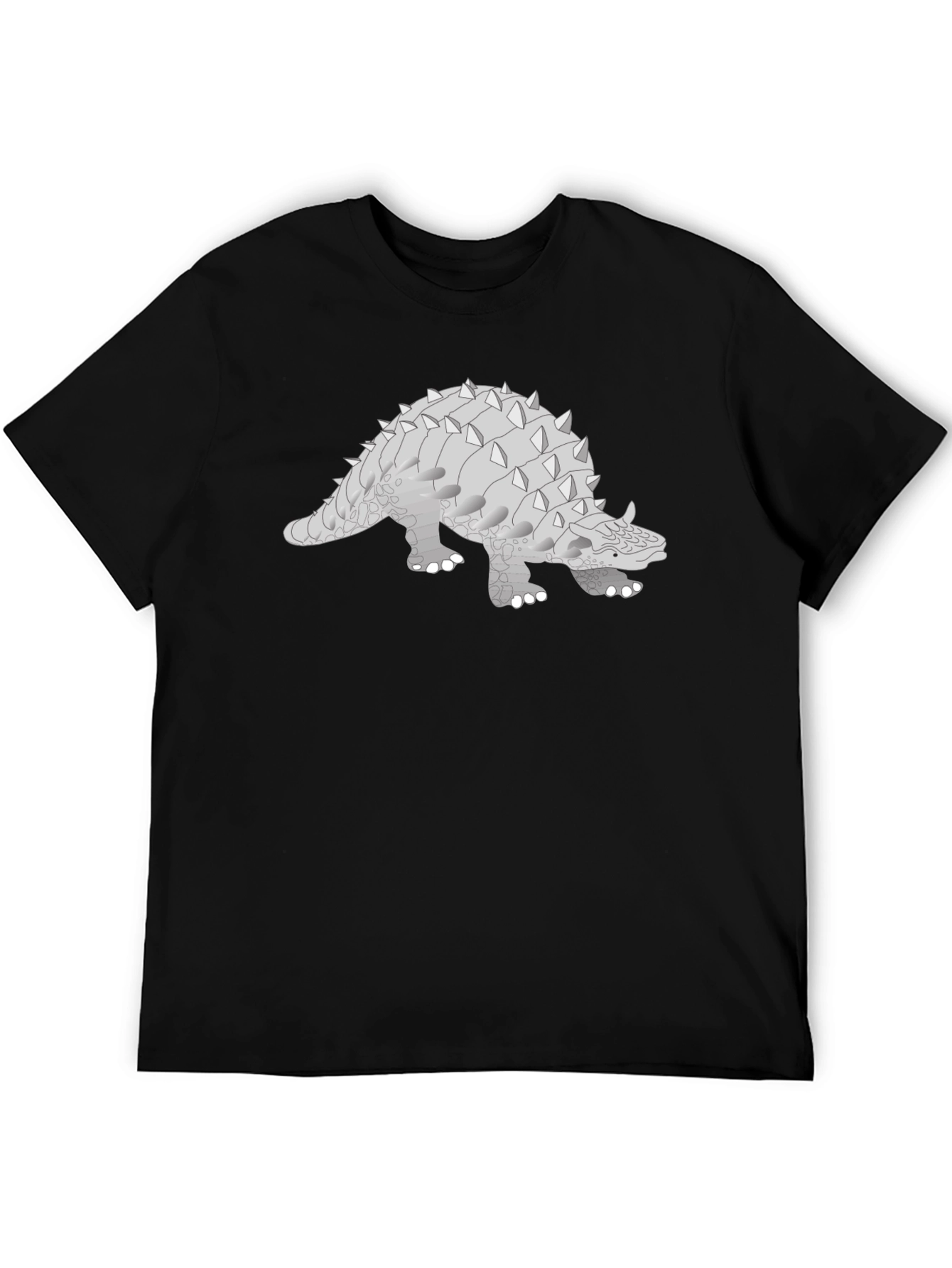 Ankylosaurus Graphic Tee - Dinosaur Lovers Shirt