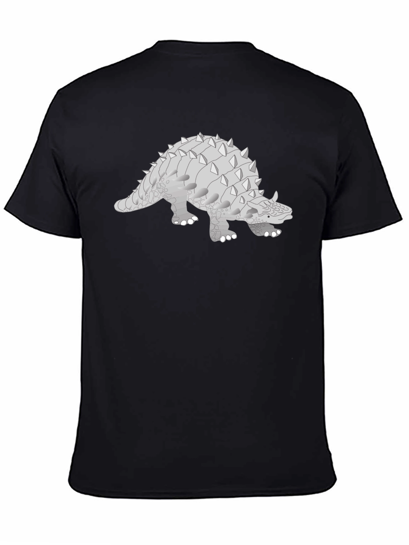 Ankylosaurus Graphic Tee - Dinosaur Lovers Shirt