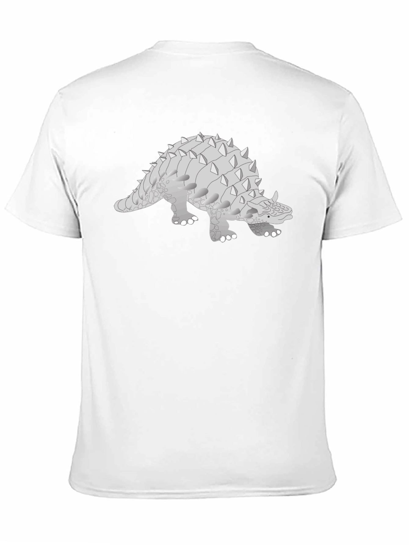 Ankylosaurus Graphic Tee - Dinosaur Lovers Shirt