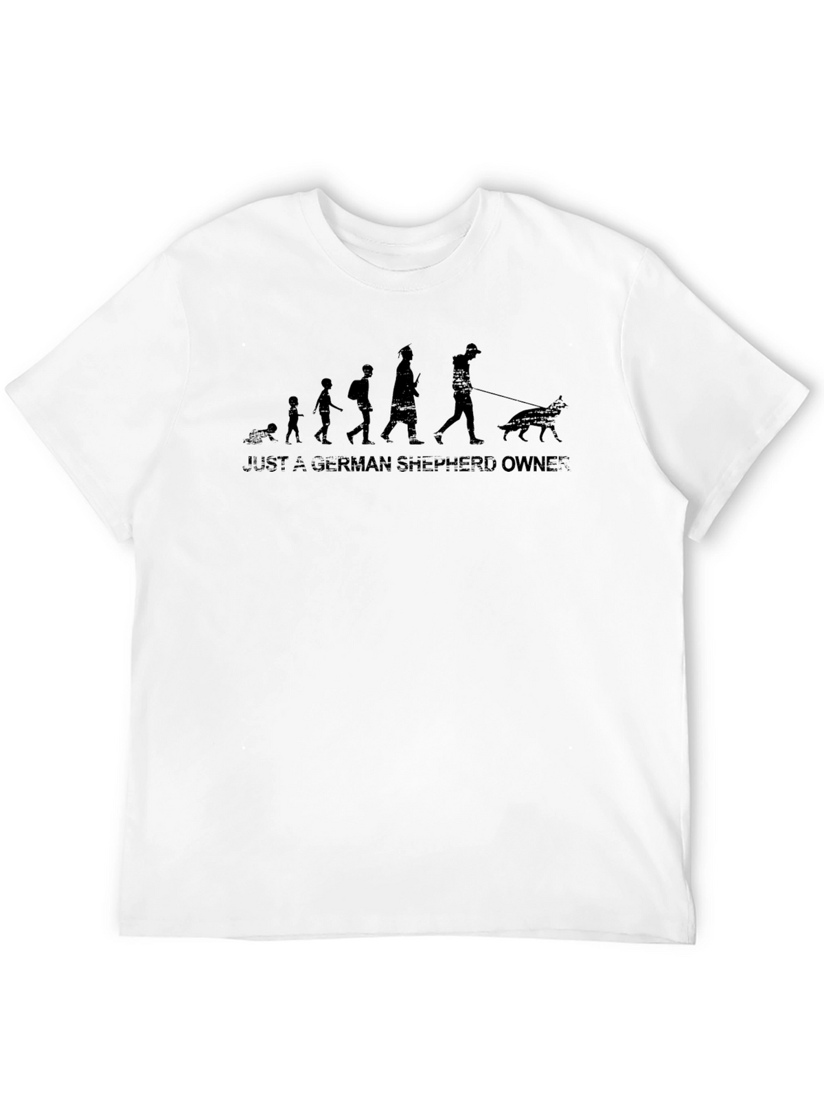 German Shepherd Owner Evolution T-Shirt