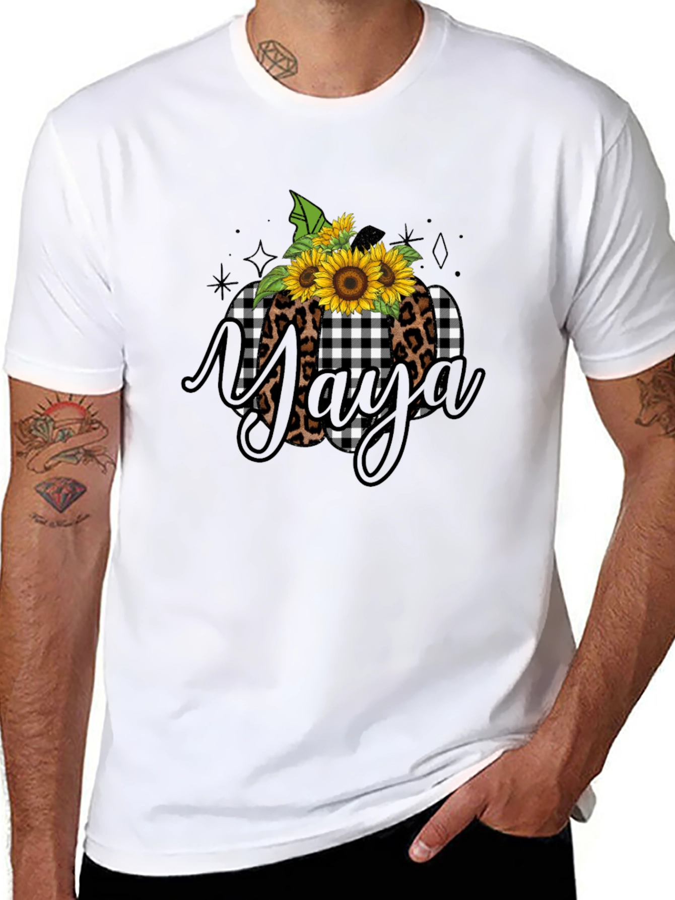 Yaya Sunflower Pumpkin Graphic Tee