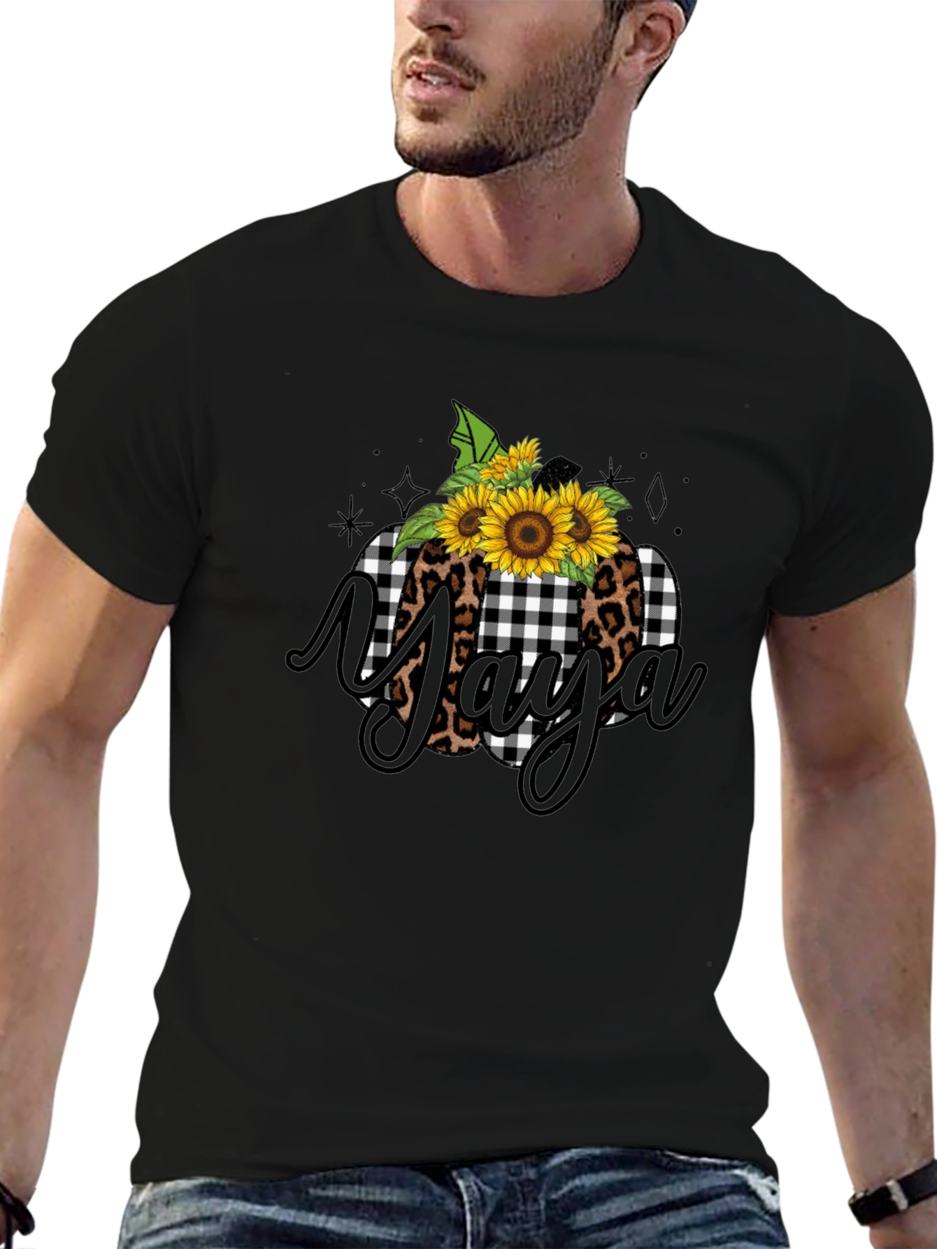 Yaya Sunflower Pumpkin Graphic Tee