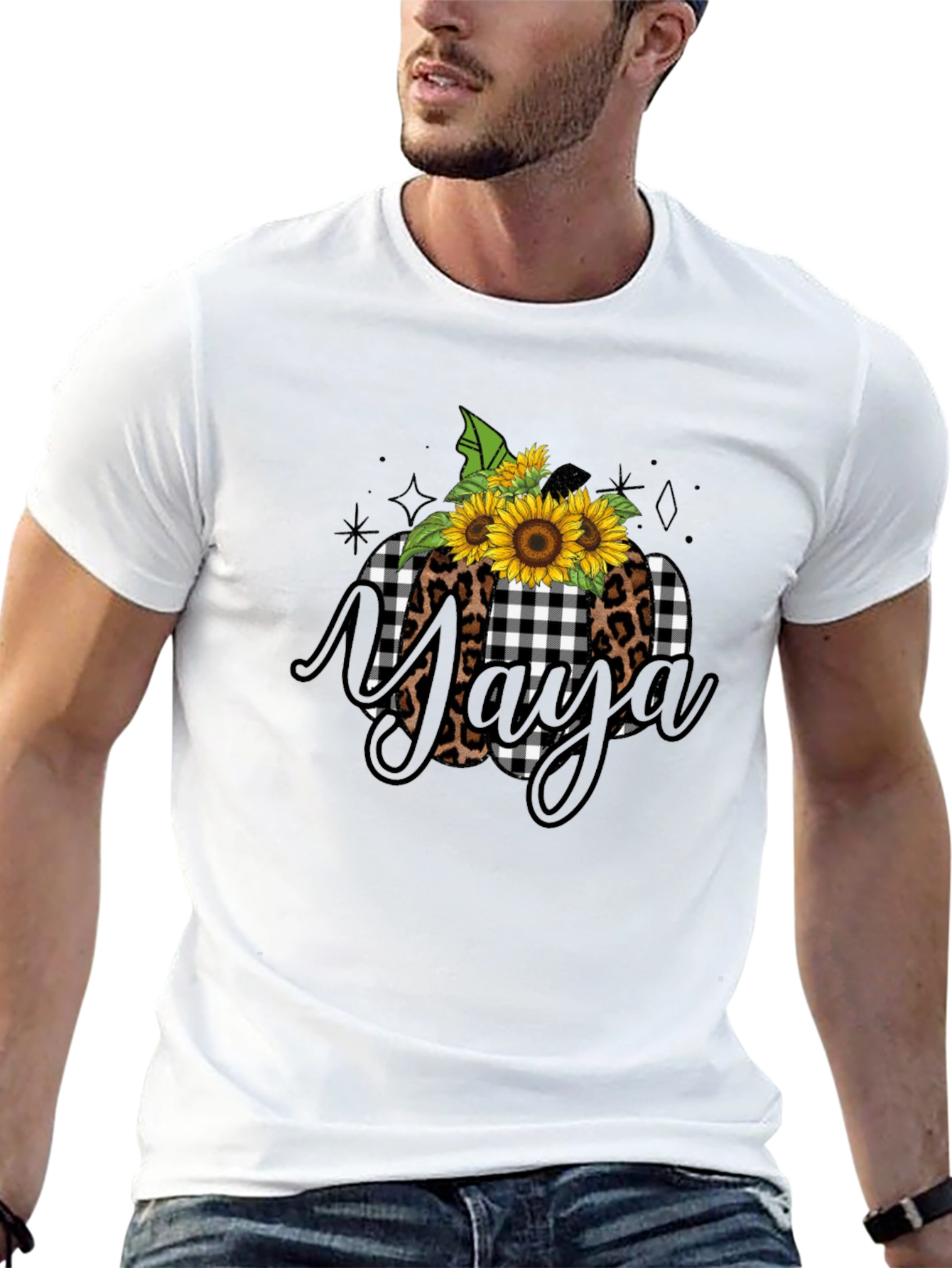 Yaya Sunflower Pumpkin Graphic Tee