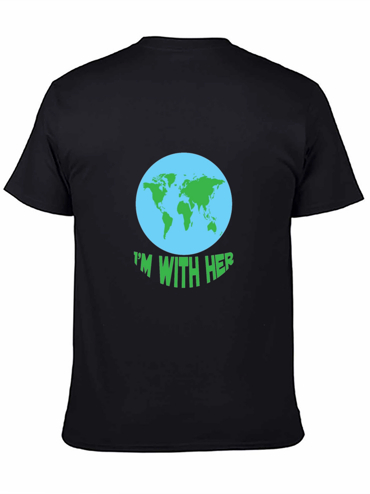Im With Her Earth Graphic Tee