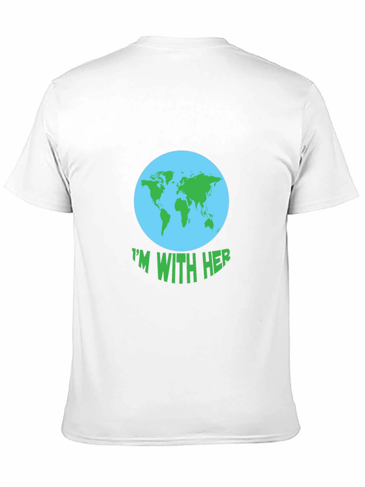 Im With Her Earth Graphic Tee
