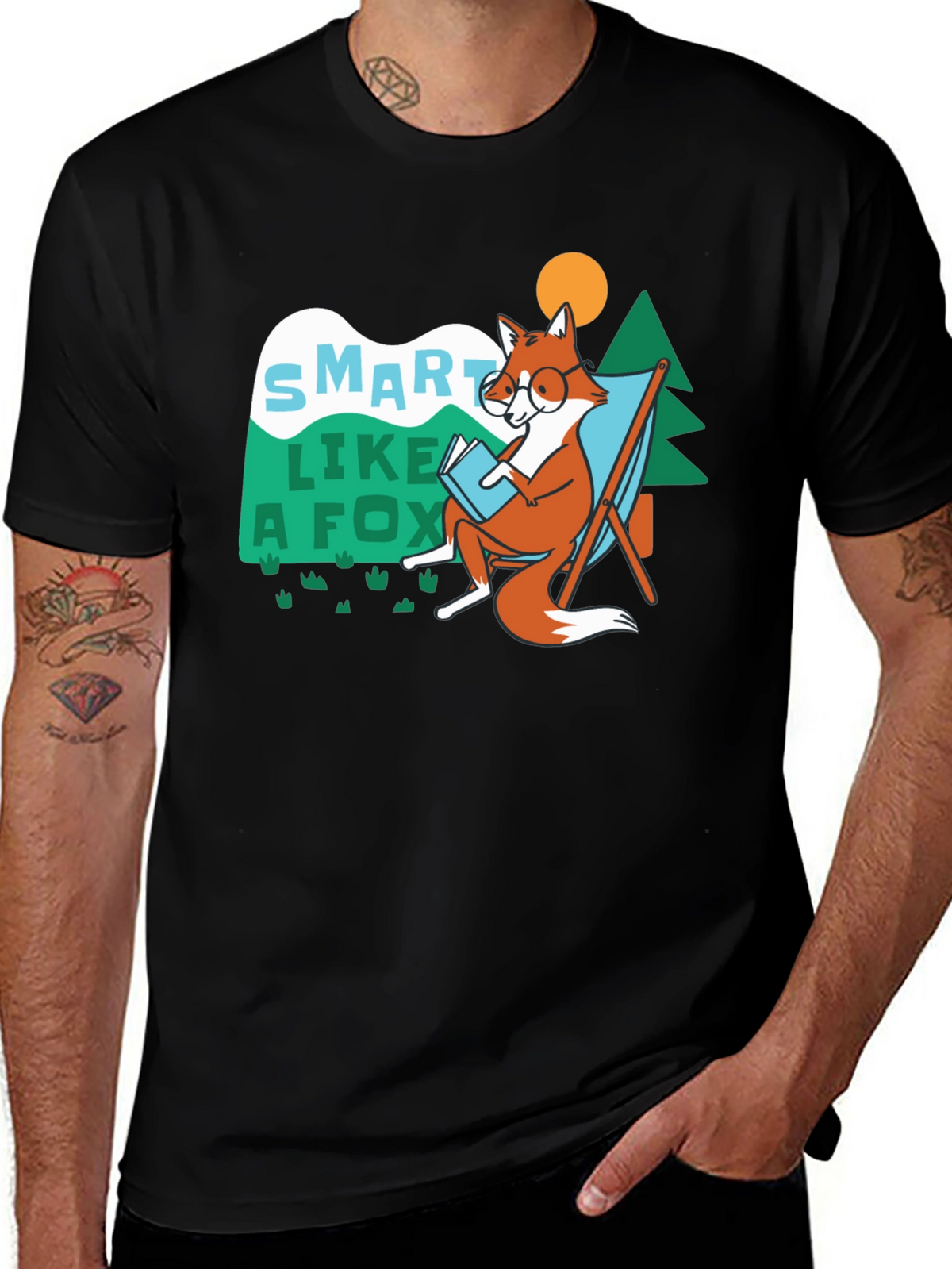 Smart Like a Fox T-Shirt - Bookworm Apparel