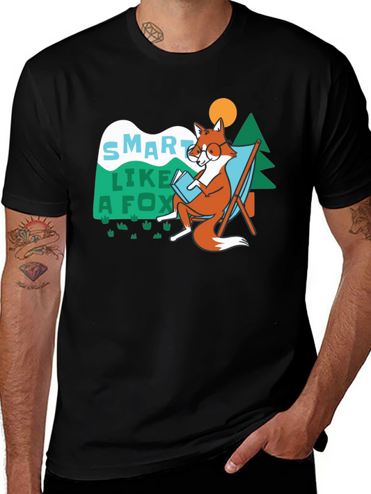 Smart Like a Fox T-Shirt - Bookworm Apparel