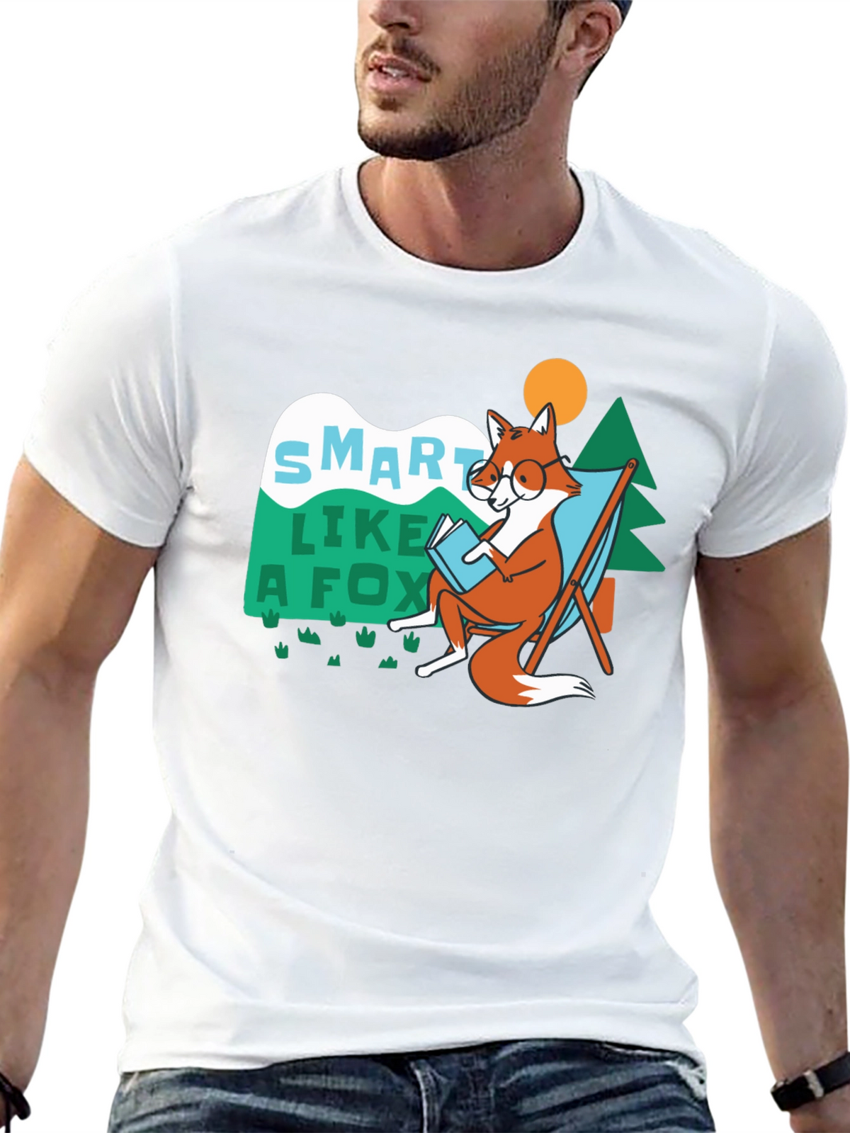 Smart Like a Fox T-Shirt - Bookworm Apparel