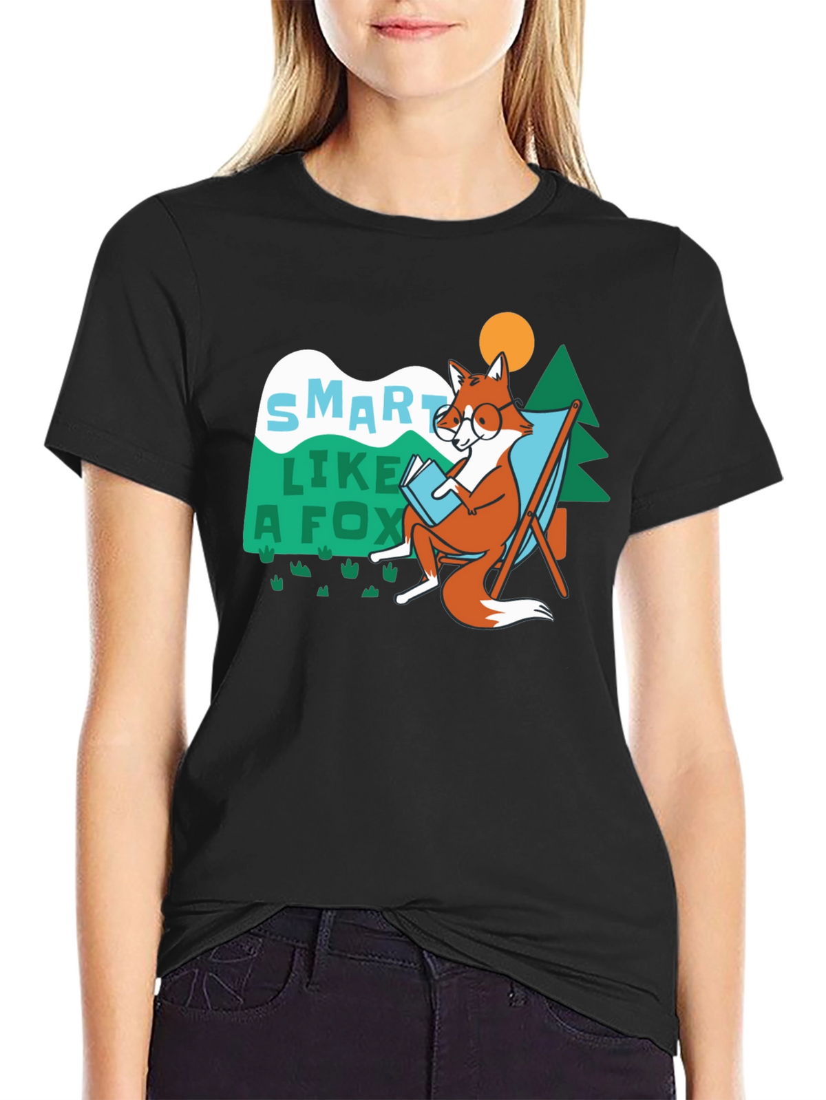 Smart Like a Fox T-Shirt - Bookworm Apparel