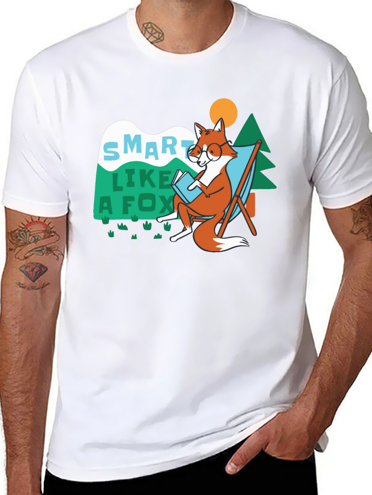 Smart Like a Fox T-Shirt - Bookworm Apparel