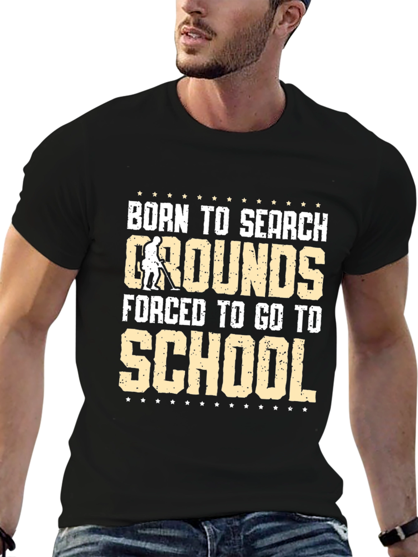 Born to Search Grounds T-Shirt