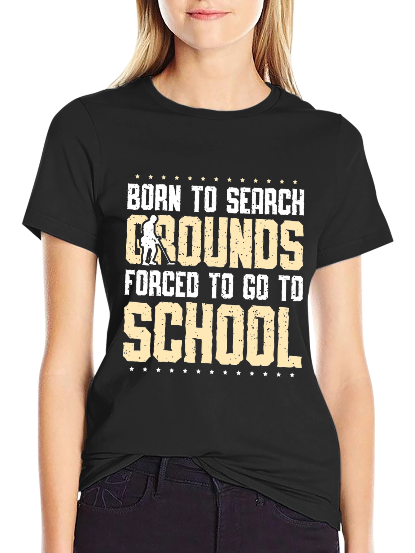Born to Search Grounds T-Shirt