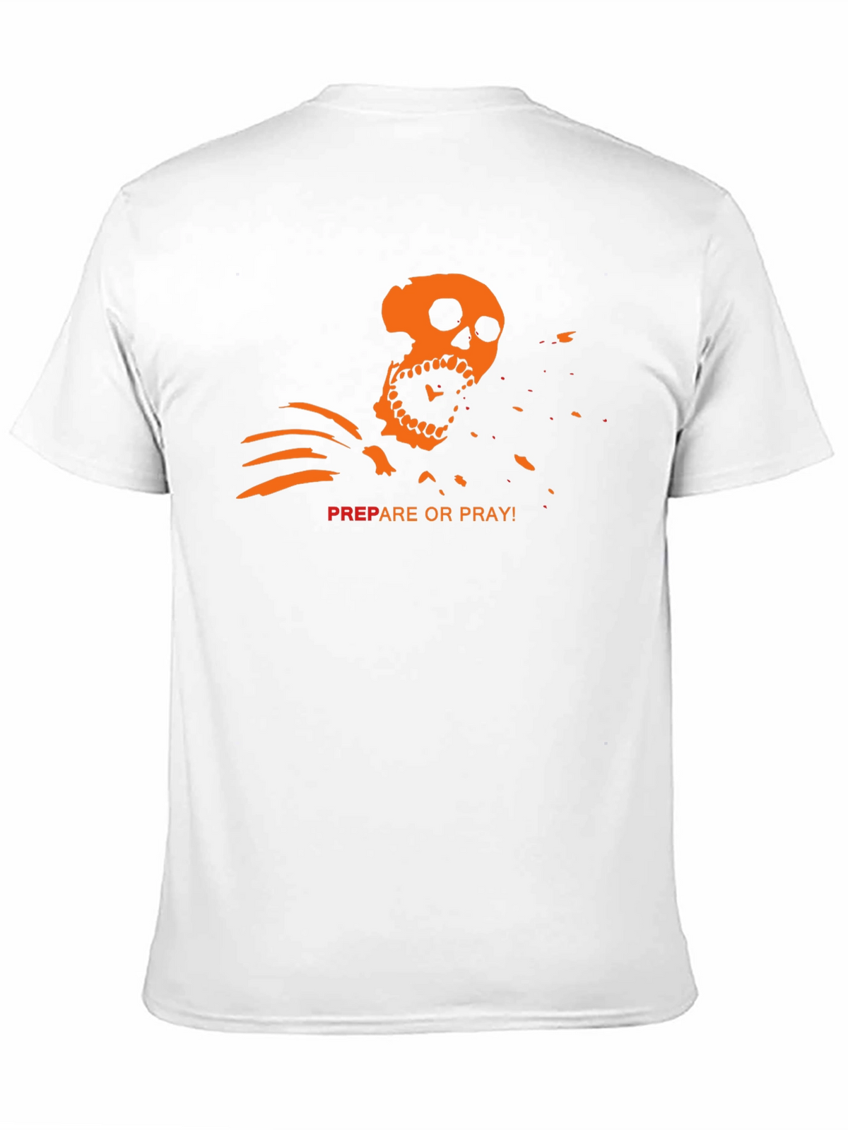 Prepare or Pray T-Shirt - Skeleton Graphic Tee